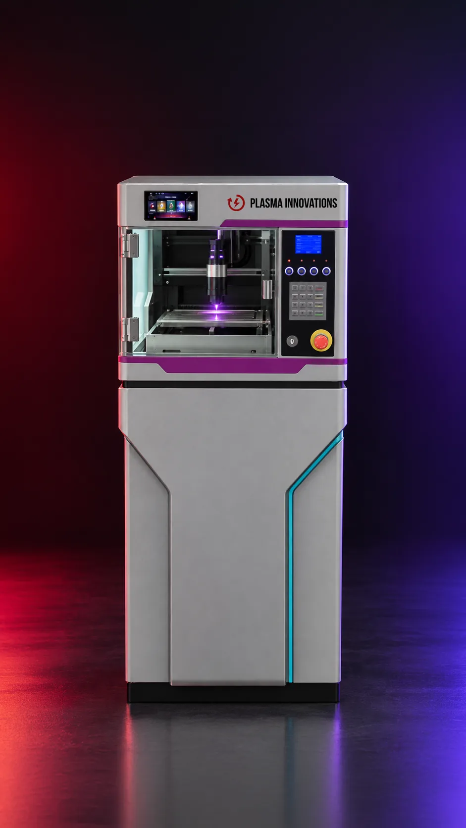 เครื่อง Integrated Multi-Plasma Platform ตู้ทดสอบระบบปิดพร้อมแผงควบคุม